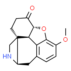 ChemSpider 2D Image | norhydrocodone | C17H19NO3