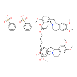 ChemSpider 2D Image | (1R,2R,1'R,2'S)-(+/-)-atracurium besylate | C65H82N2O18S2