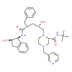 ChemSpider 2D Image | threo-indinavir | C36H47N5O4