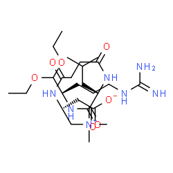 ChemSpider 2D Image | L-AMINOCARNITYL-SUCCINYL-LEUCYL-ARGININAL-DIETHYLACETAL | C27H53N7O7