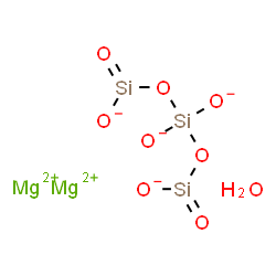 ChemSpider 2D Image | MAGNESIUM TRISILICATE | H2Mg2O9Si3