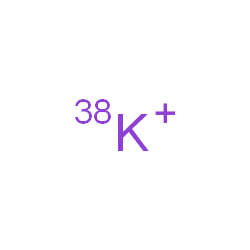 ChemSpider 2D Image | (~38~K)Potassium | 38K