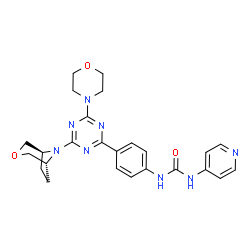 ChemSpider 2D Image | PKI-179 | C25H28N8O3