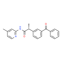 ChemSpider 2D Image | (R)-piketoprofen | C22H20N2O2