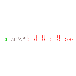 ChemSpider 2D Image | Aluminium chloride hydroxide hydrate (2:1:5:1) | H7Al2ClO6