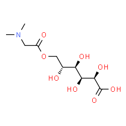 ChemSpider 2D Image | Pangamic acid | C10H19NO8