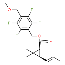 ChemSpider 2D Image | cis-(E)-metofluthrin | C18H20F4O3