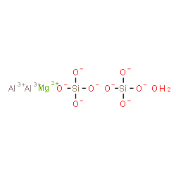 ChemSpider 2D Image | UNII:OZQ8O62H53 | H2Al2MgO9Si2