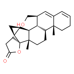 ChemSpider 2D Image | 7-HYDROXYMETHYL 3,5(6)-DIENE DROSPIRENONE | C24H32O3