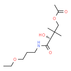 ChemSpider 2D Image | PANTHENYL ETHYL ETHER ACETATE | C13H25NO5