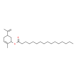 ChemSpider 2D Image | 5-Isopropenyl-2-methylcyclohex-2-en-1-yl palmitate | C26H46O2