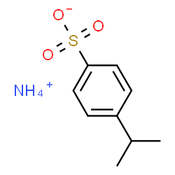 ChemSpider 2D Image | AMMONIUM P-CUMENESULFONATE | C9H15NO3S