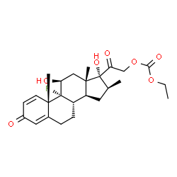 ChemSpider 2D Image | 26764AL880 | C25H33FO7