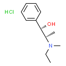 ChemSpider 2D Image | etafedrine hydrochloride | C12H20ClNO