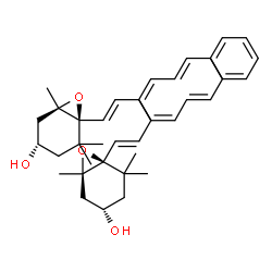 ChemSpider 2D Image | (15Z)-violaxanthin | C40H56O4