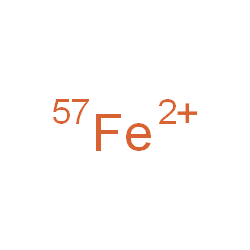 ChemSpider 2D Image | (~57~Fe)Iron(2+) | 57Fe