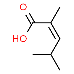 ChemSpider 2D Image | (2Z)-2,4-Dimethyl-2-pentenoic acid | C7H12O2