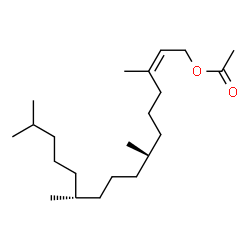 ChemSpider 2D Image | (Z)-phytyl acetate | C22H42O2