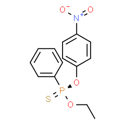 ChemSpider 2D Image | (-)-ethyl p-nitrophenyl benzenethiophosphonate | C14H14NO4PS
