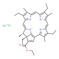 ChemSpider 2D Image | UNII:466G63QE7G | C37H42ClN4O2Sn