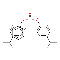 ChemSpider 2D Image | Bis(4-isopropylphenyl) phenyl phosphate | C24H27O4P