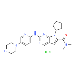 ChemSpider 2D Image | Ribociclib hydrochloride | C23H31ClN8O