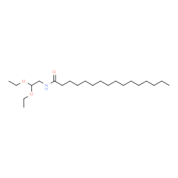 ChemSpider 2D Image | N-(2,2-Diethoxyethyl)hexadecanamide | C22H45NO3