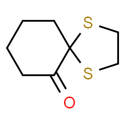 ChemSpider 2D Image | 1,4-Dithiaspiro[4.5]decan-6-one | C8H12OS2