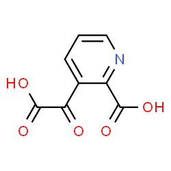 ChemSpider 2D Image | 3-(Carboxycarbonyl)-2-pyridinecarboxylic acid | C8H5NO5