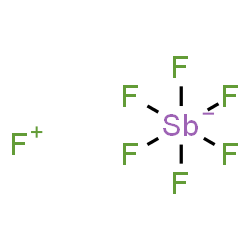 ChemSpider 2D Image | Fluoroantimonic acid | H2F7Sb