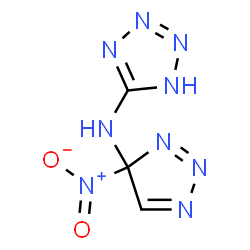 ChemSpider 2D Image | N-(4-Nitro-4H-1,2,3-triazol-4-yl)-1H-tetrazol-5-amine | C3H3N9O2