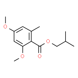 ChemSpider 2D Image | Isobutyl 2,4-dimethoxy-6-methylbenzoate | C14H20O4