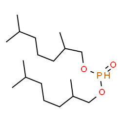 ChemSpider 2D Image | Bis(2,6-dimethylheptyl) phosphonate | C18H39O3P