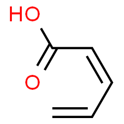 ChemSpider 2D Image | (2Z)-2,4-Pentadienoic acid | C5H6O2