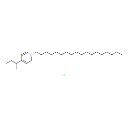 ChemSpider 2D Image | 4-sec-Butyl-1-octadecylpyridinium chloride | C27H50ClN