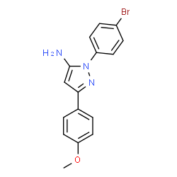 ChemSpider 2D Image | MFCD04122804 | C16H14BrN3O
