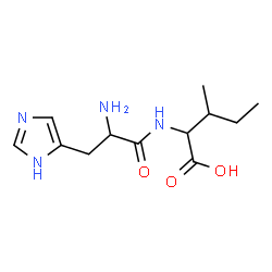 ChemSpider 2D Image | his-ile | C12H20N4O3