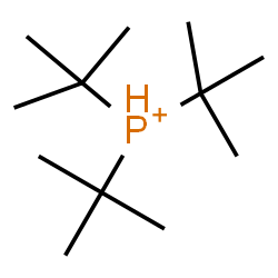 ChemSpider 2D Image | Tris(2-methyl-2-propanyl)phosphonium | C12H28P
