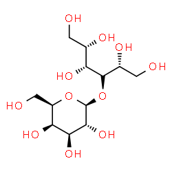 ChemSpider 2D Image | 4-O-beta-D-Galactopyranosyl-D-galactitol | C12H24O11