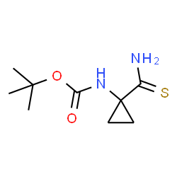ChemSpider 2D Image | 2-Methyl-2-propanyl (1-carbamothioylcyclopropyl)carbamate | C9H16N2O2S