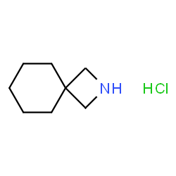 ChemSpider 2D Image | 2-Azaspiro[3.5]nonane hydrochloride | C8H16ClN