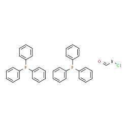 ChemSpider 2D Image | Chloro(formyl)iridium - triphenylphosphine (1:2) | C37H31ClIrOP2