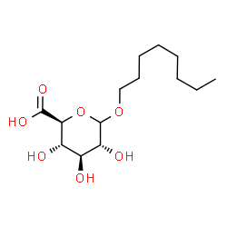 ChemSpider 2D Image | Octyl D-glucopyranosiduronic acid | C14H26O7