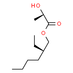 ChemSpider 2D Image | (2S)-2-Ethylhexyl (2S)-2-hydroxypropanoate | C11H22O3