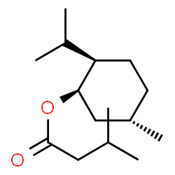 ChemSpider 2D Image | (1R,2R,5S)-2-Isopropyl-5-methylcyclohexyl 3-methylbutanoate | C15H28O2