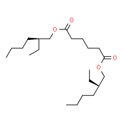 ChemSpider 2D Image | Bis[(2S)-2-ethylhexyl] adipate | C22H42O4