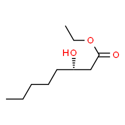 ChemSpider 2D Image | Ethyl (3S)-3-hydroxyoctanoate | C10H20O3