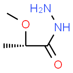 ChemSpider 2D Image | (2S)-2-Methoxypropanehydrazide | C4H10N2O2