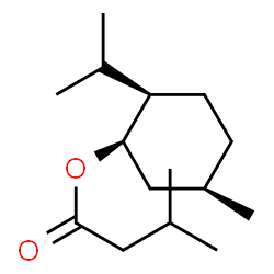 ChemSpider 2D Image | (1R,2R,5R)-2-Isopropyl-5-methylcyclohexyl 3-methylbutanoate | C15H28O2