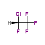 InChI=1/C2HClF4/c3-1(4)2(5,6)7/h1H/t1-/m0/s1